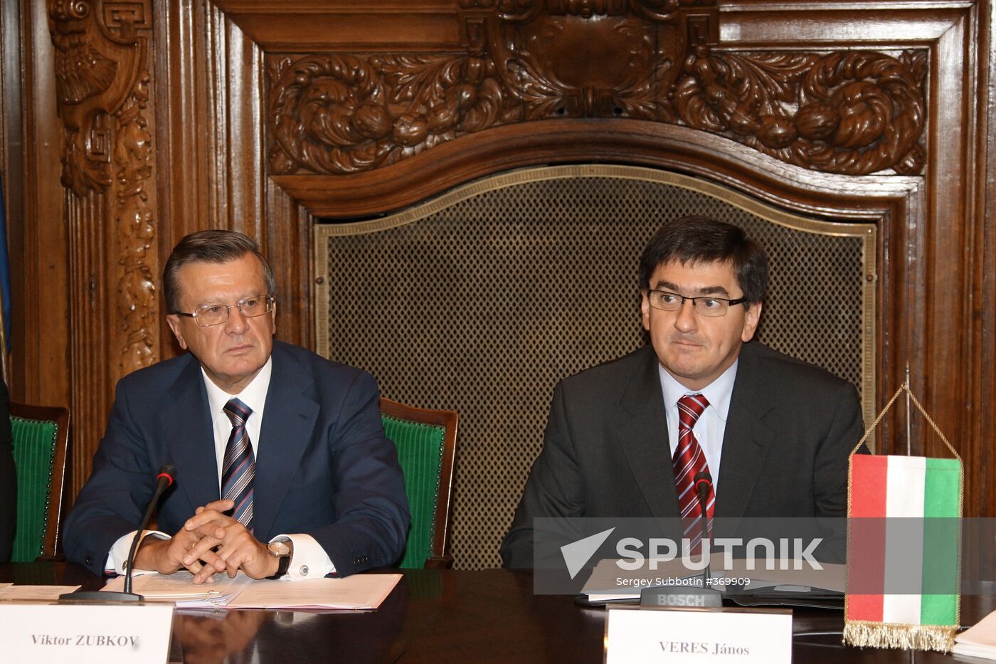 Viktor Zubkov visits Budapest