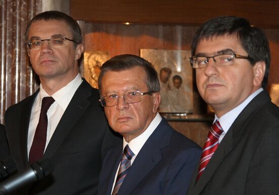 Vladimir Zubkov visits Budapest