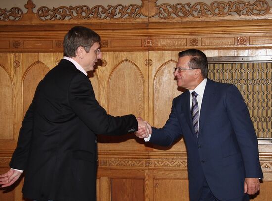 Viktor Zubkov visits Budapest