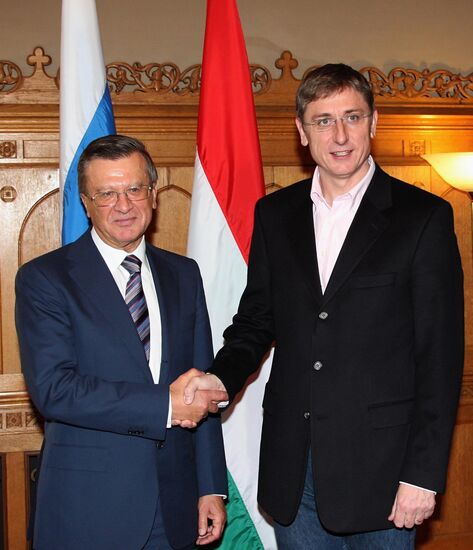 Viktor Zubkov visits Budapest