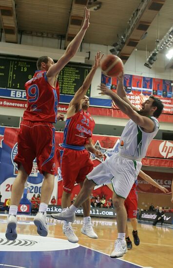 Russian Basketball Super League: CSKA Moscow vs. UNICS Kazan