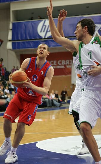 Russian Basketball Super League: CSKA Moscow vs. UNICS Kazan
