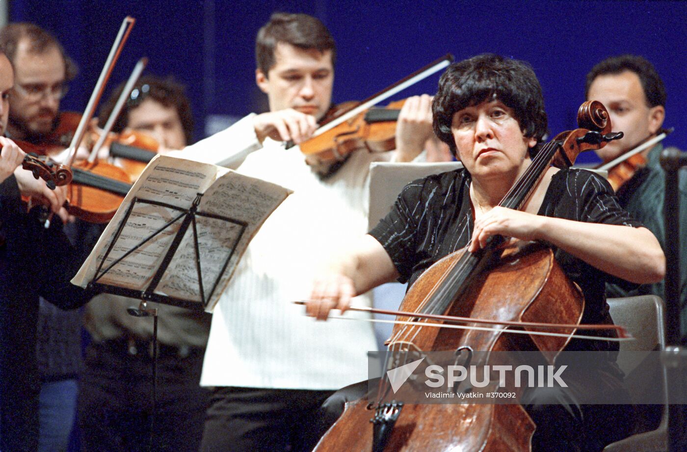 Cellist Natalia Gutman
