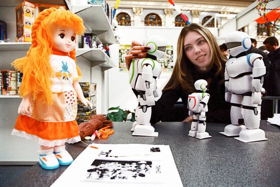 International exhibition "Toys and Games" in Moscow