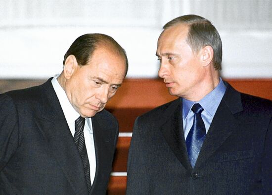 Vladimir Putin, Silvio Berlusconi