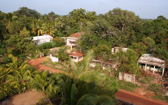 Kilinochchi in northern Sri Lanka