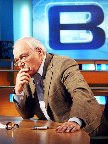 TV presenter Vladimir Posner