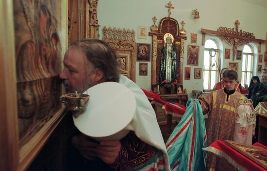 Archival photos of Russia's Patriarch-elect Kirill