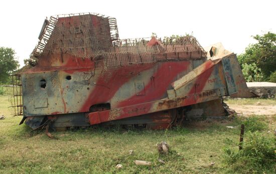 Sri Lankan civil war: mine country of Wanni