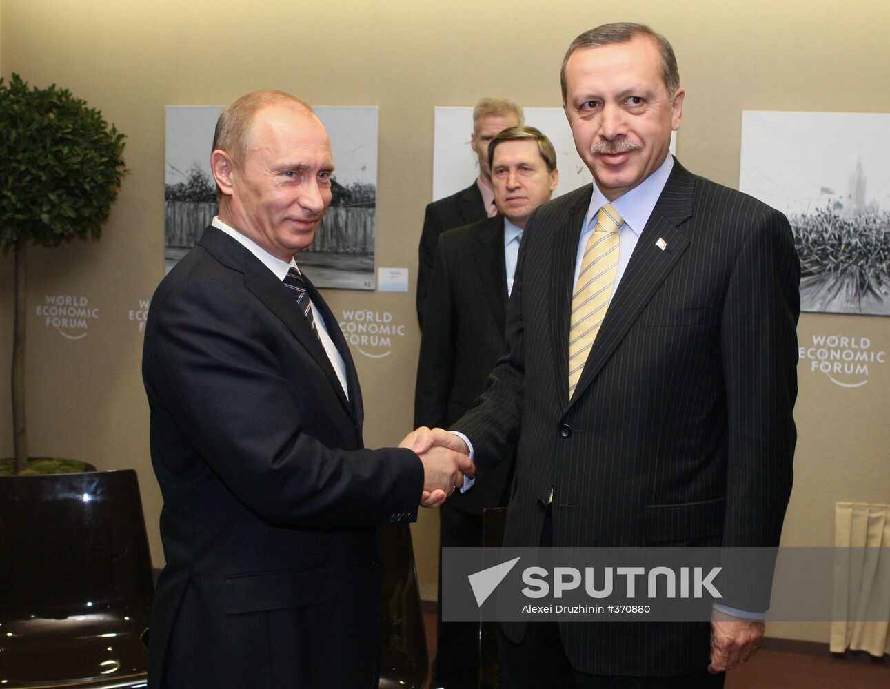 Prime Ministers of Russia and Turkey meet