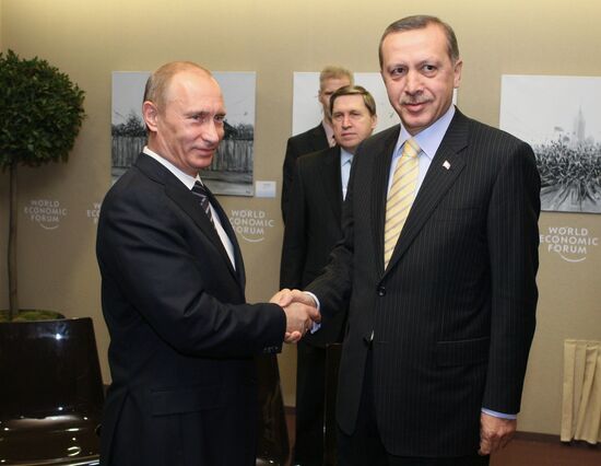 Prime Ministers of Russia and Turkey meet