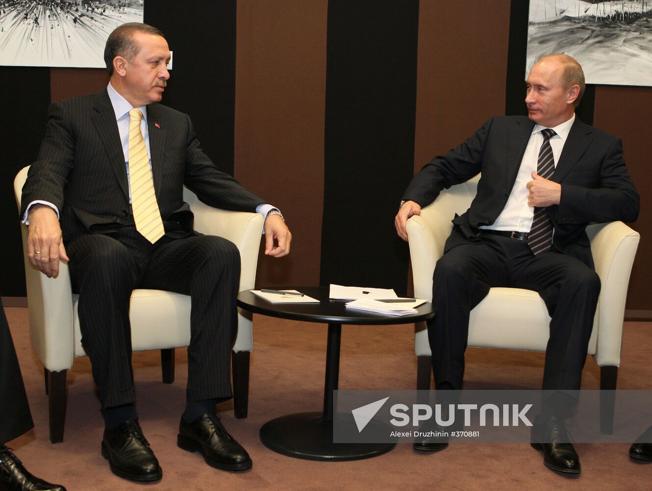 Prime Ministers of Russia and Turkey meet