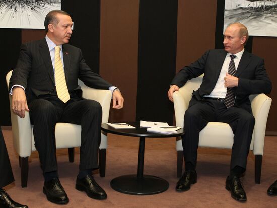 Prime Ministers of Russia and Turkey meet