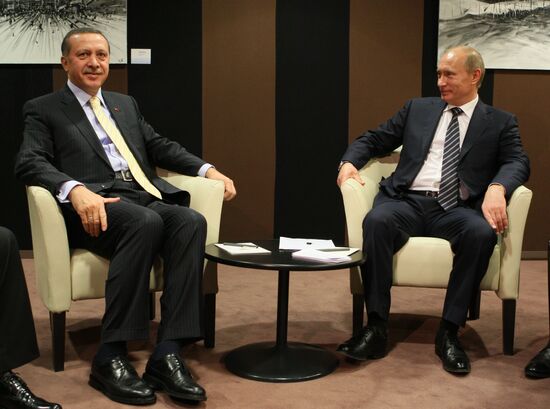 Prime Ministers of Russia and Turkey meet