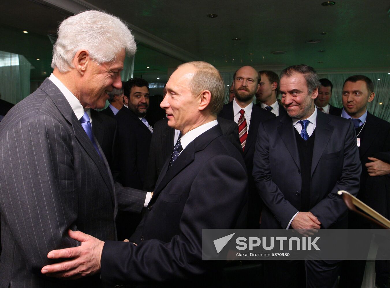 Vladimir Putin, Bill Clinton