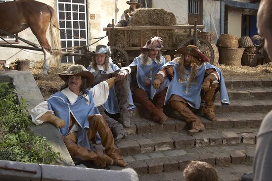 Premiere of the film "The Return of the Musketeers"