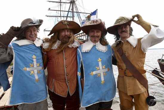 Premiere of the film "The Return of the Musketeers"