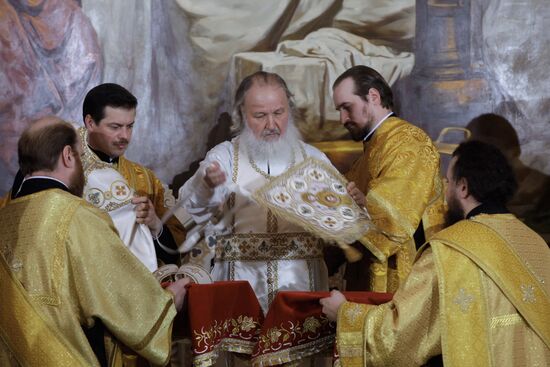 Enthronement of Patriarch Kirill of Moscow and All Russia