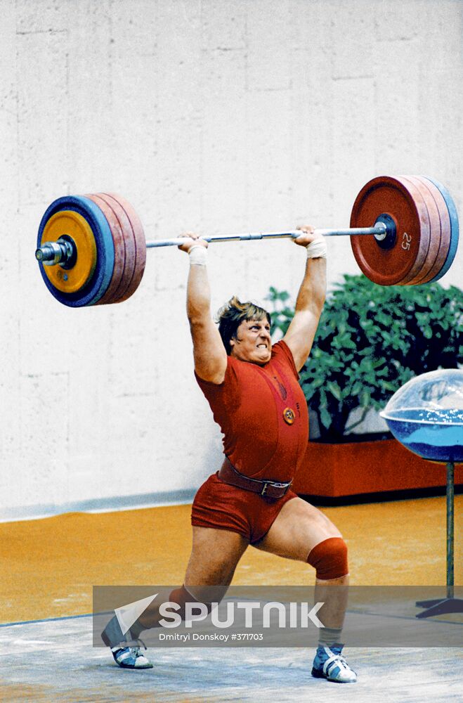 Olympic champion Leonid Taranenko