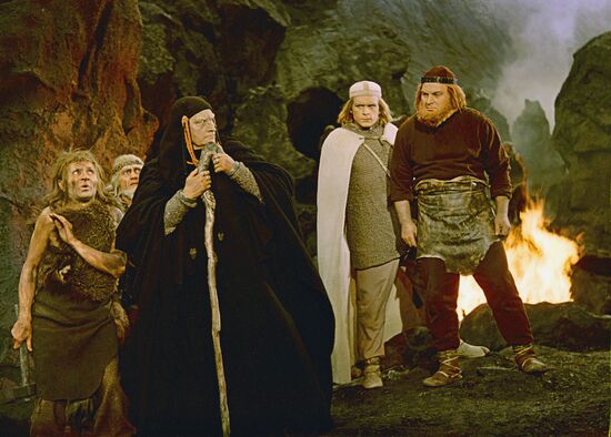 Still from Soviet-Finnish film "Sampo"