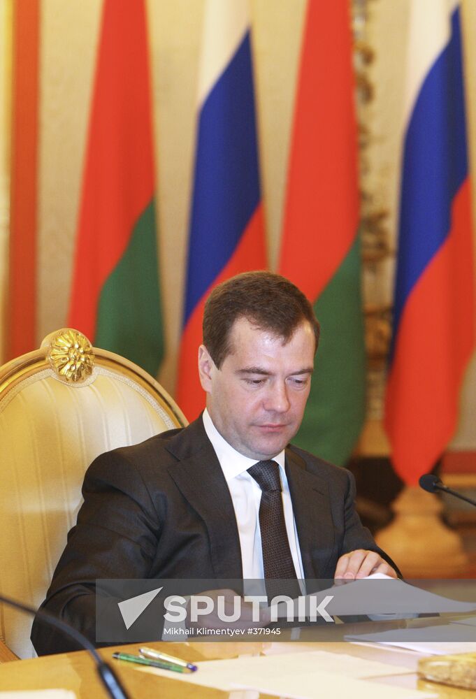 Meeting of Russia-Belarus Union State Council