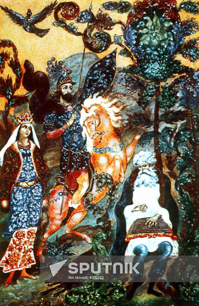 Palekh painting The Lay of Igor's Host