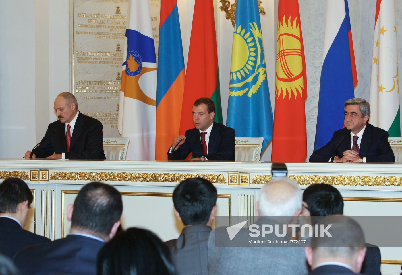 News conference following CSTO, EurAsEC summits