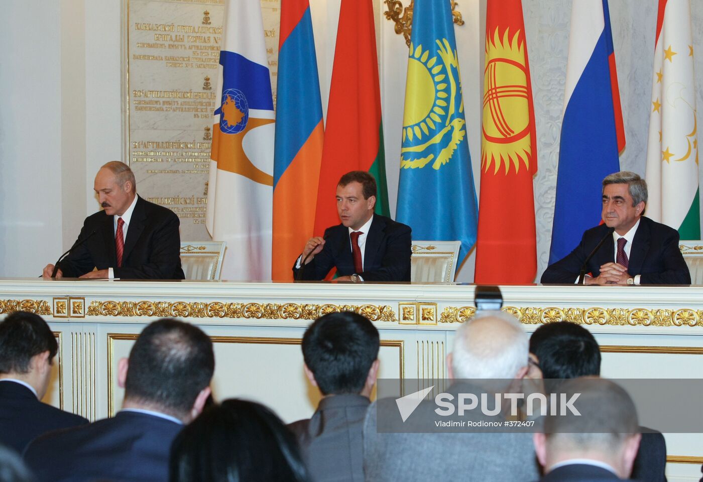 News conference following CSTO, EurAsEC summits