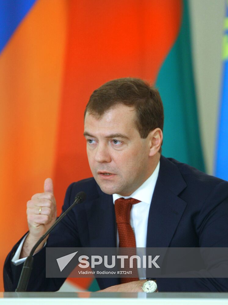 News conference following CSTO, EurAsEC summits