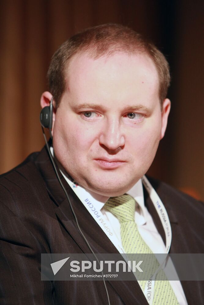 Forum Russia 2009 in Moscow
