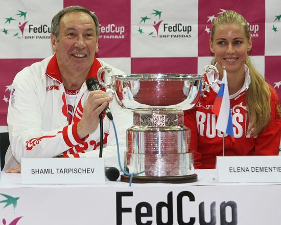 Tennis Fed Cup drawing, Russia vs. China