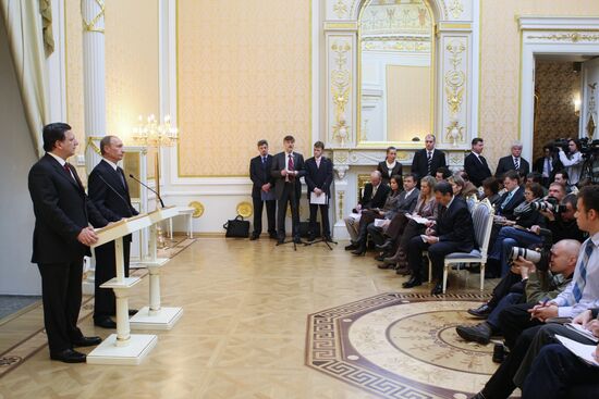 Press conference by Vladimir Putin and Jose Manuel Borroso