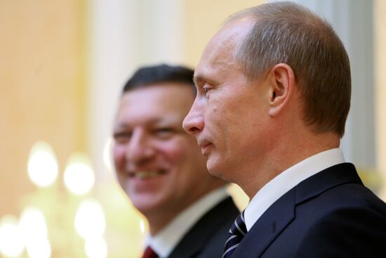 Press conference by Vladimir Putin and Jose Manuel Borroso