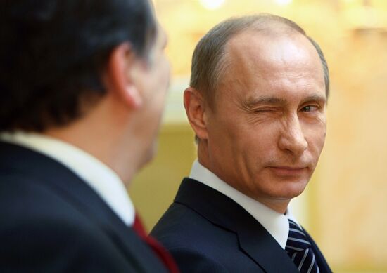 Press conference by Vladimir Putin and Jose Manuel Borroso