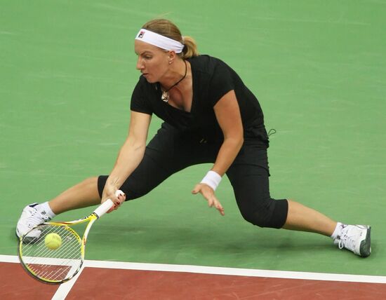 Tennis Fed Cup 2009, Day One: Russia vs. China
