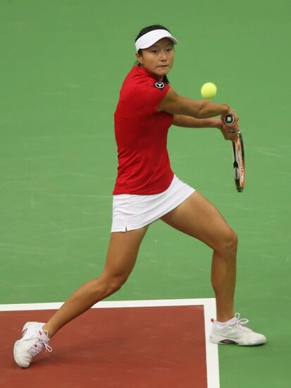 Tennis Fed Cup 2009, Day One: Russia vs. China
