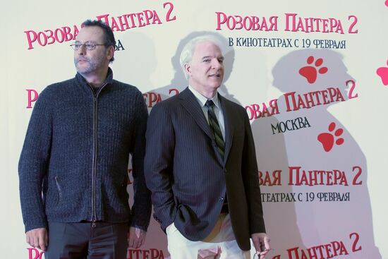 Steve Martin and Jean Reno present the movie "Pink Panther 2"