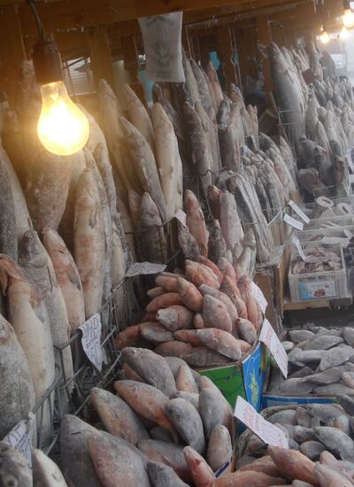 Peasant's market in Yakutsk