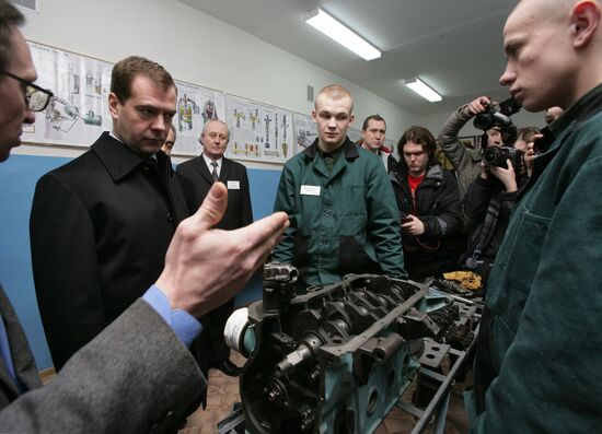 Dmitry Medvedev visits Vologda