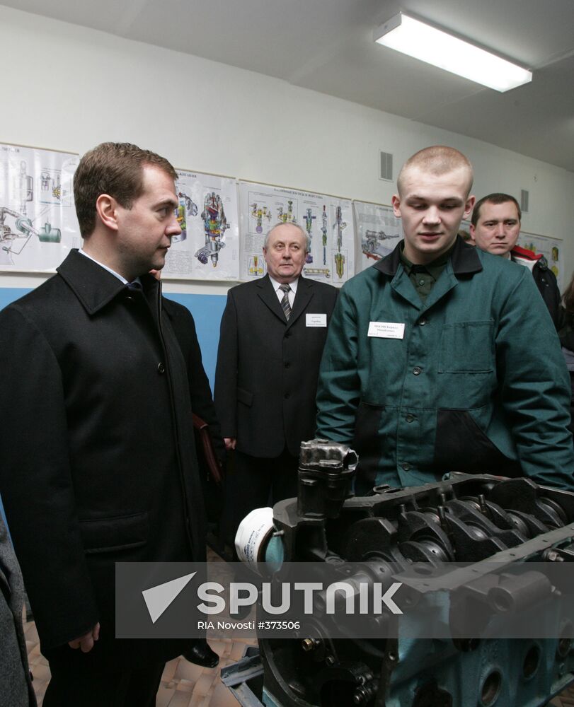 Dmitry Medvedev visits Vologda