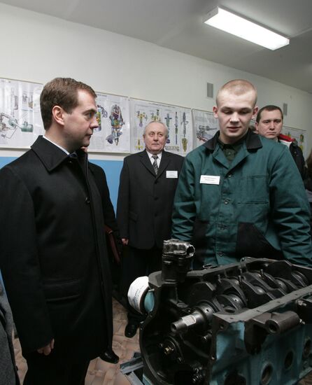 Dmitry Medvedev visits Vologda