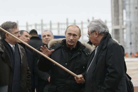 Vladimir Putin visits North-Western Federal District