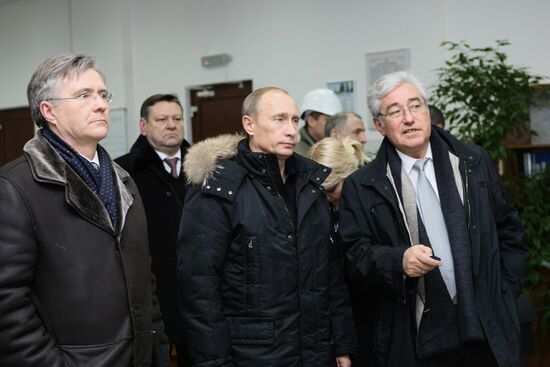 Vladimir Putin visits North-Western Federal District