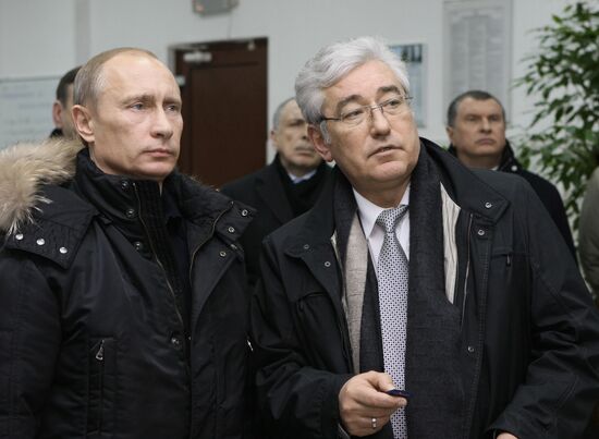 Vladimir Putin visits North-Western Federal District