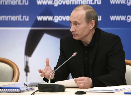 Vladimir Putin's visit to the North-West Federal District