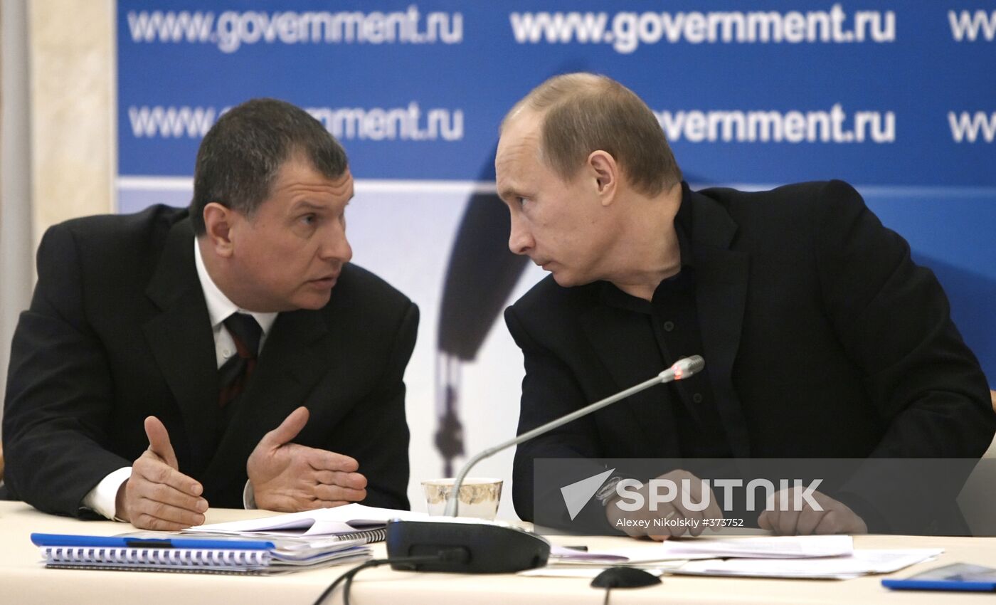 Vladimir Putin's visit to the North-West Federal District