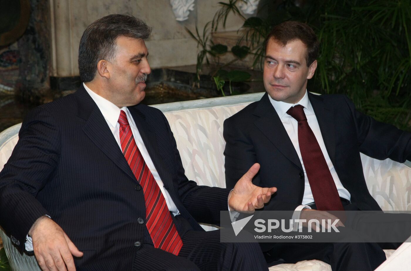 Turkish President Abdullah Gul visits Russia