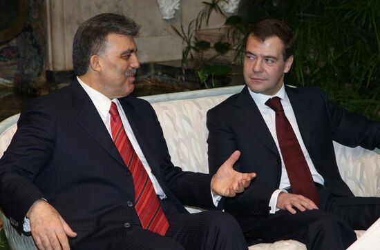 Turkish President Abdullah Gul visits Russia