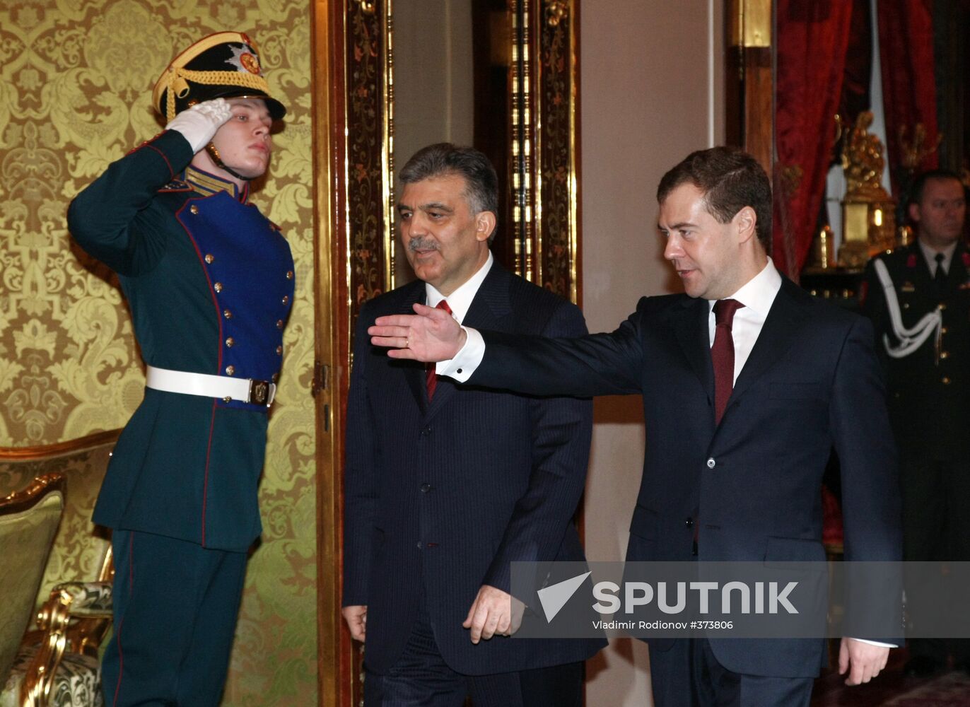 Turkish President Abdullah Gul visits Russia