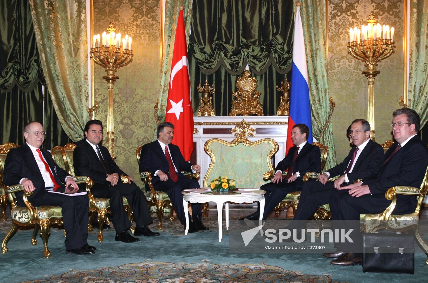 Turkish President Abdullah Gul visits Russia